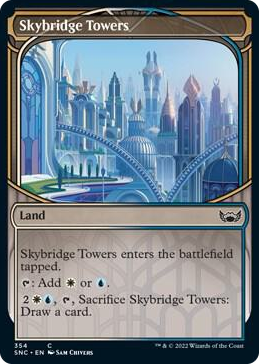 0354 Skybridge Towers (Showcase) C Streets of New Capenna