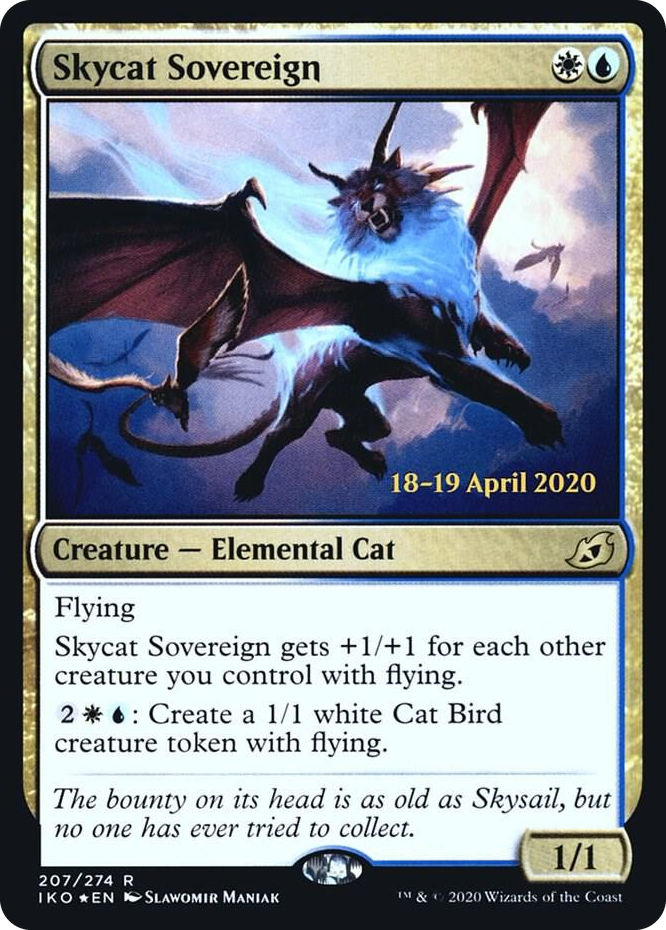 0207 Skycat Sovereign R Prerelease Cards