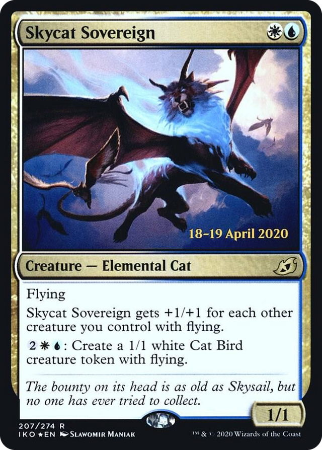 0207 Skycat Sovereign R Prerelease Cards