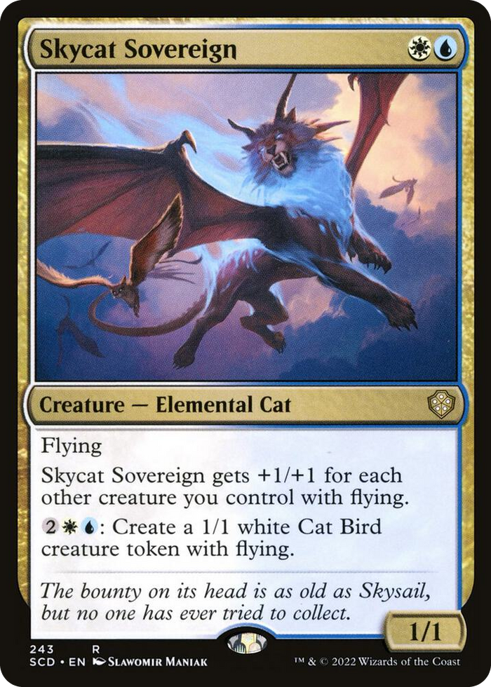 Skycat Sovereign #243 R - Starter Commander Decks Pokemon card