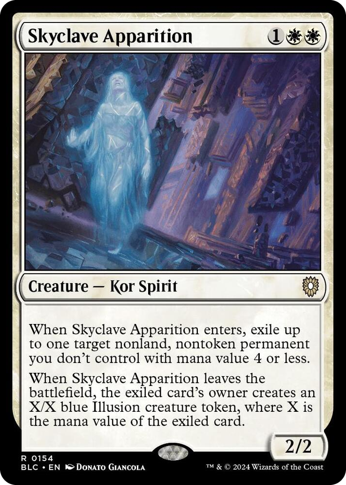 0154 Skyclave Apparition R Commander: Bloomburrow