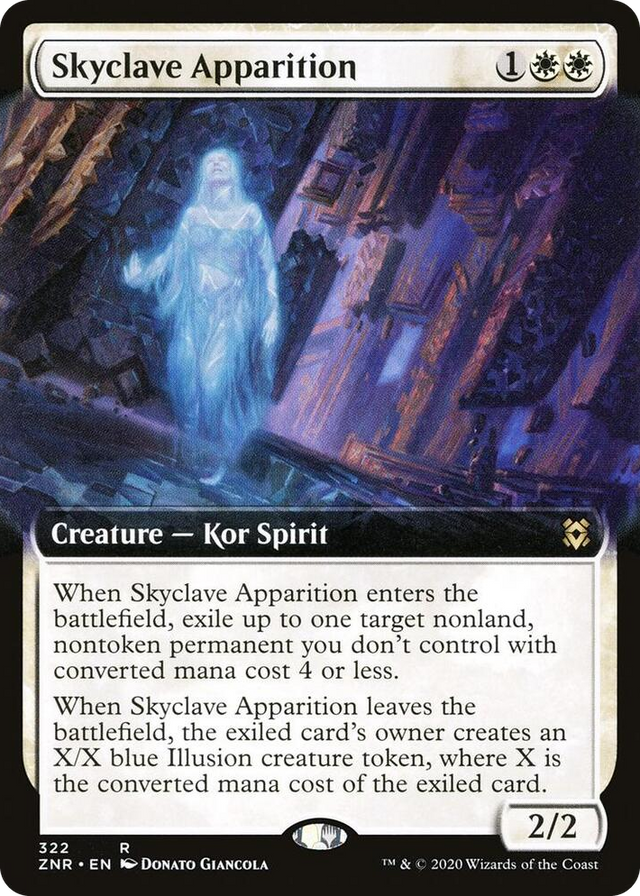 0322 Skyclave Apparition (Extended Art) R Zendikar Rising
