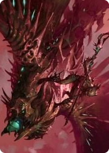0018 Skyclave Invader Art Card S Art Series: March of the Machine