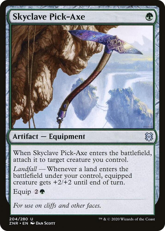 0204 Skyclave Pick-Axe U Zendikar Rising