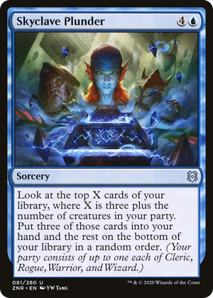 0081 Skyclave Plunder U Zendikar Rising