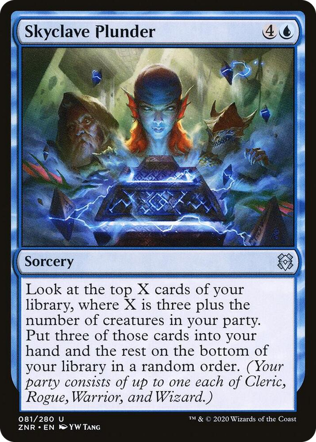 0081 Skyclave Plunder U Zendikar Rising