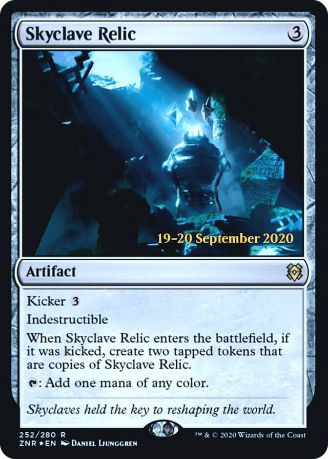 0252 Skyclave Relic R Prerelease Cards