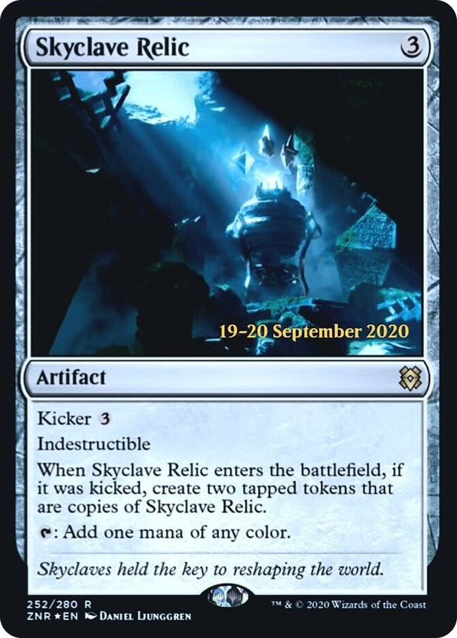 Skyclave Relic #252 R - Prerelease Cards Pokemon card
