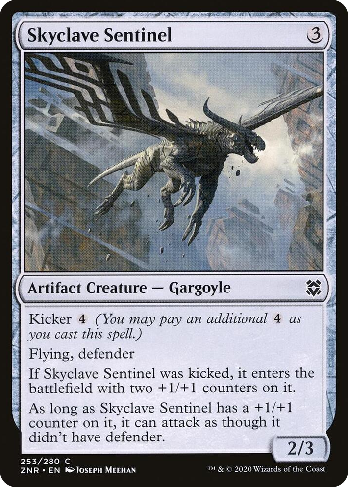 0253 Skyclave Sentinel C Zendikar Rising