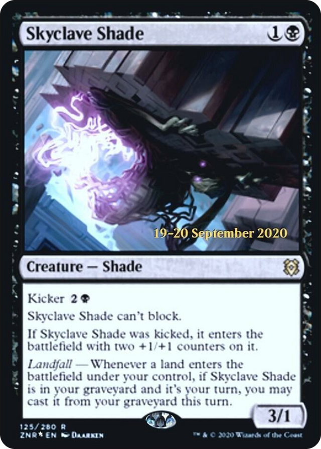 0125 Skyclave Shade R Prerelease Cards