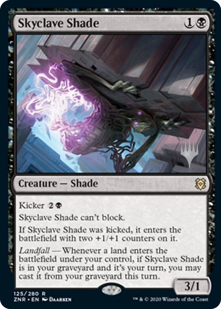 0125 Skyclave Shade R Promo Pack: Zendikar Rising