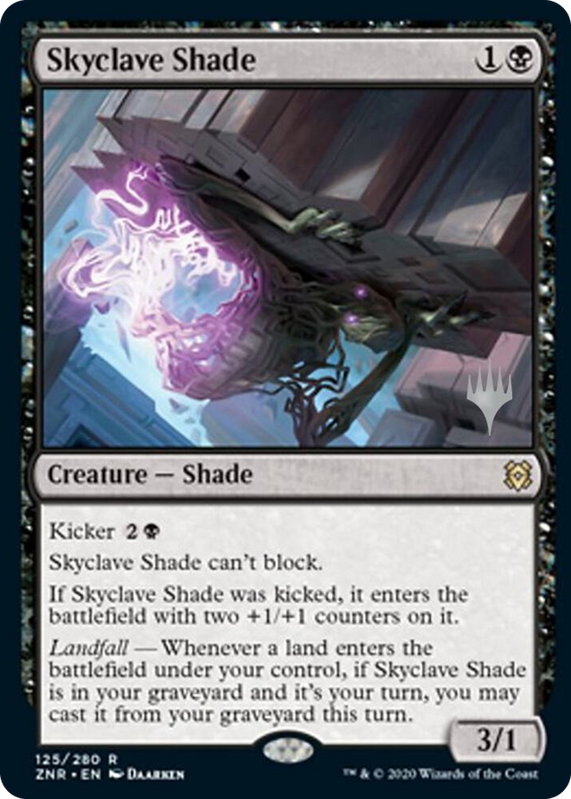 0125 Skyclave Shade R Promo Pack: Zendikar Rising