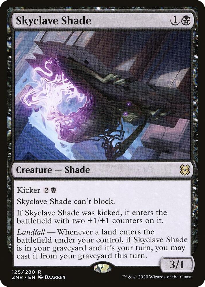 0125 Skyclave Shade R Zendikar Rising