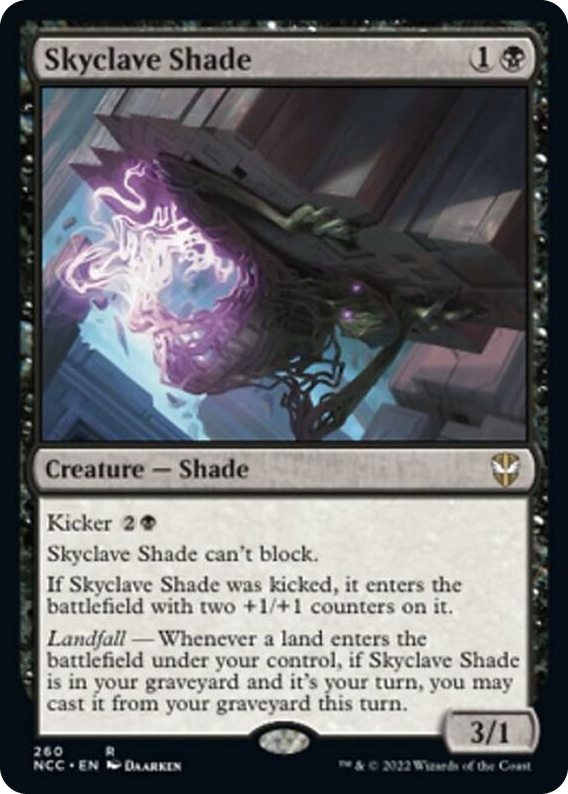 0260 Skyclave Shade R Commander: Streets of New Capenna