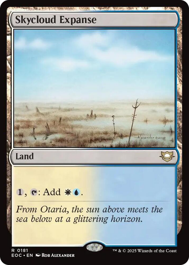 0181 Skycloud Expanse R Commander: Edge of Eternities