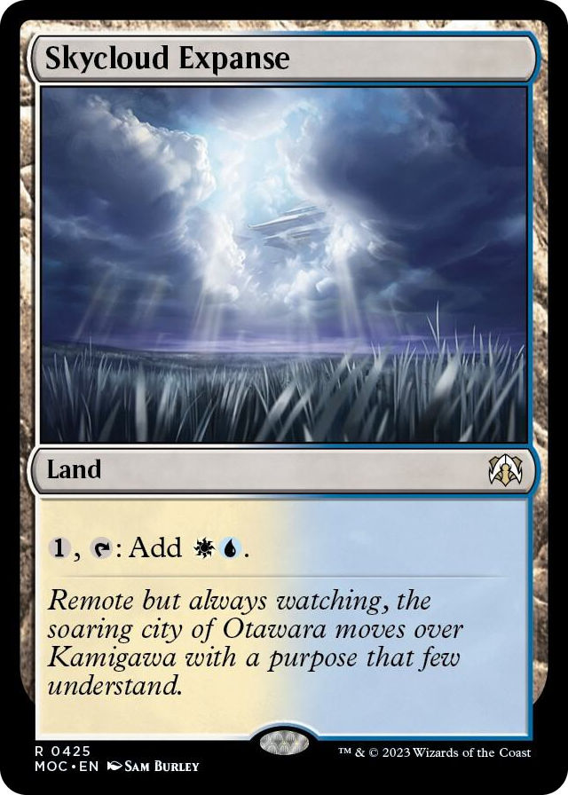 0425 Skycloud Expanse R Commander: March of the Machine