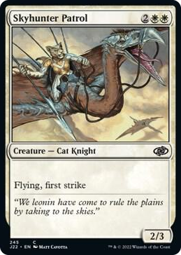 Skyhunter Patrol #245 C - Jumpstart 2022 Pokemon card