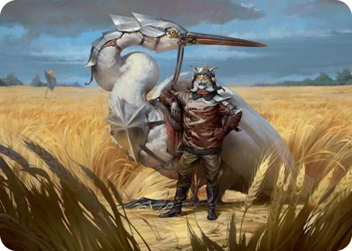 0004 Skyknight Squire Art Card (4/54) S Art Series: Foundations