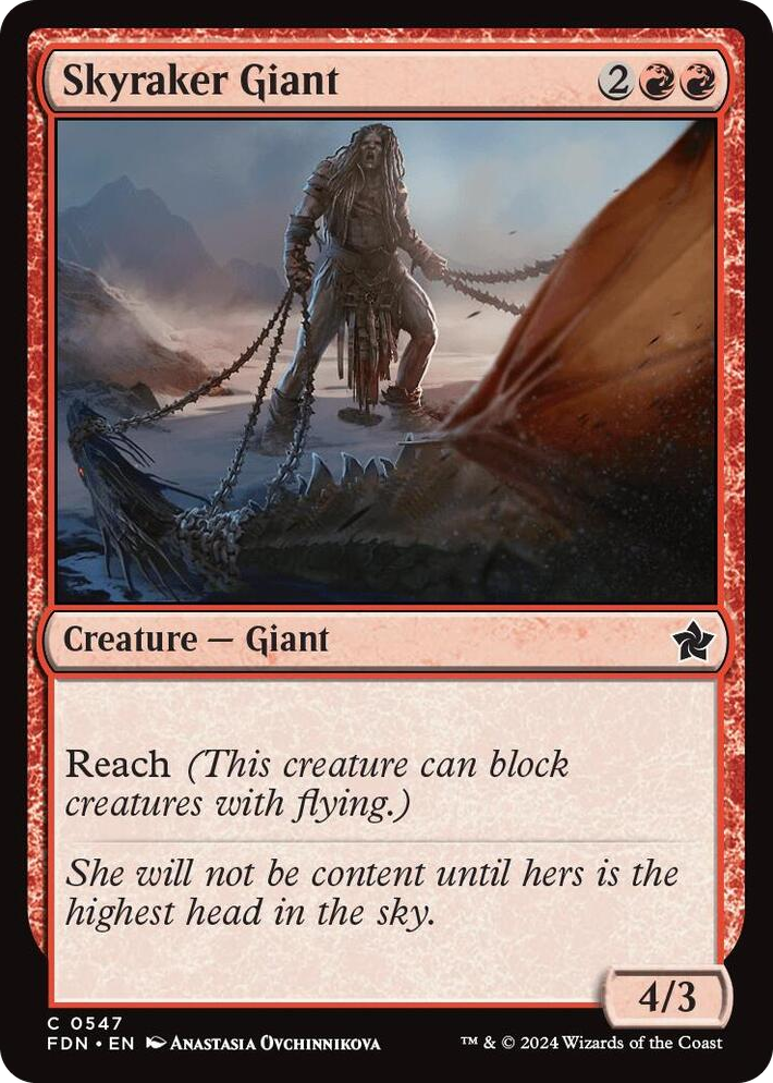 0547 Skyraker Giant C Foundations