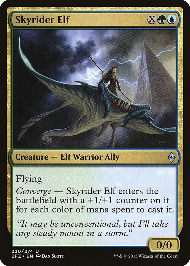 0220 Skyrider Elf U Battle for Zendikar