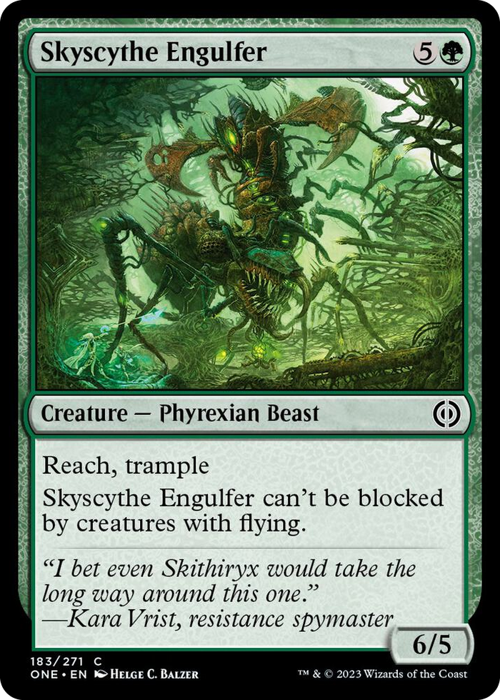 Skyscythe Engulfer #183 C - Phyrexia: All Will Be One Pokemon card