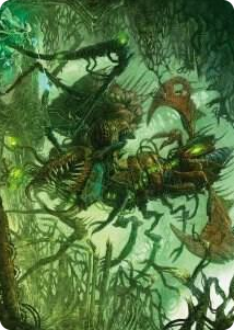 0042 Skyscythe Engulfer Art Card S Art Series: Phyrexia: All Will Be One