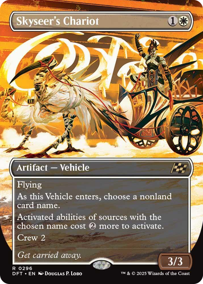 0296 Skyseer's Chariot (Borderless) R Aetherdrift