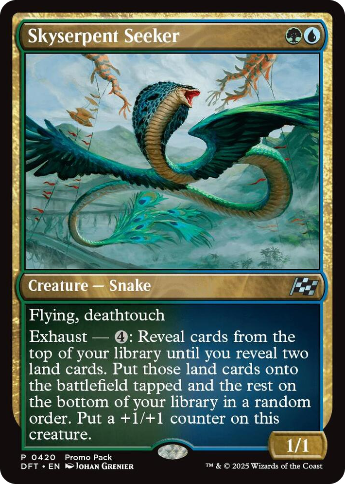 0420 Skyserpent Seeker P Promo Pack: Aetherdrift