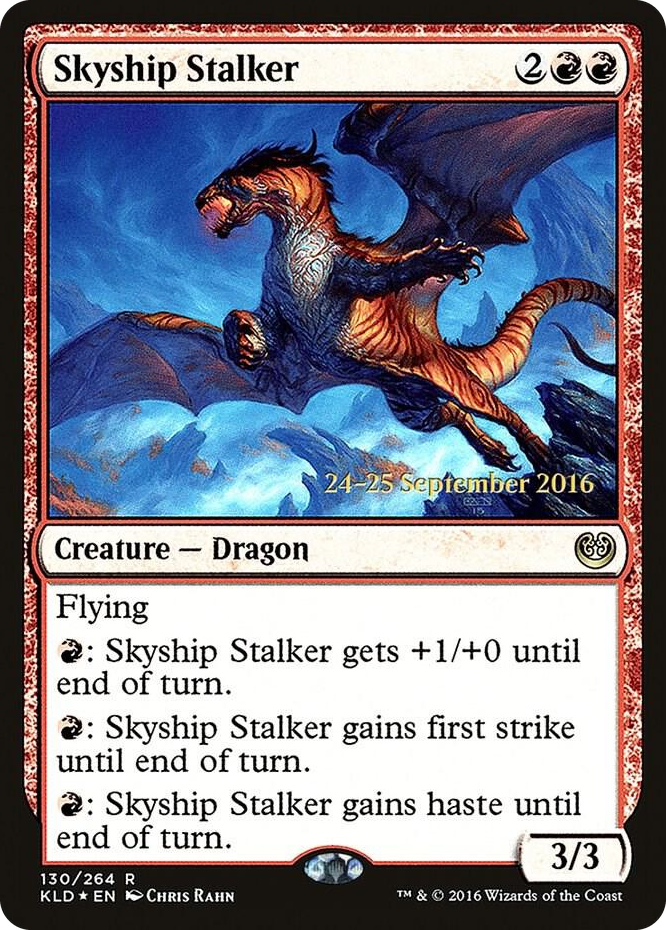 0130 Skyship Stalker R Prerelease Cards