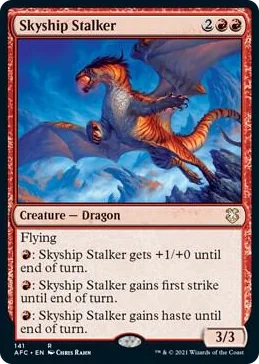 0141 Skyship Stalker R Commander: Adventures in the Forgotten Realms