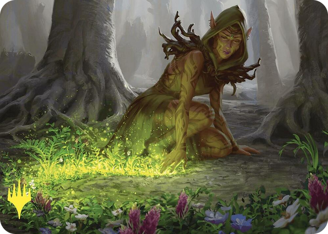 0025 Skyshroud Claim Art Card (Gold-Stamped) S Art Series: Commander Masters
