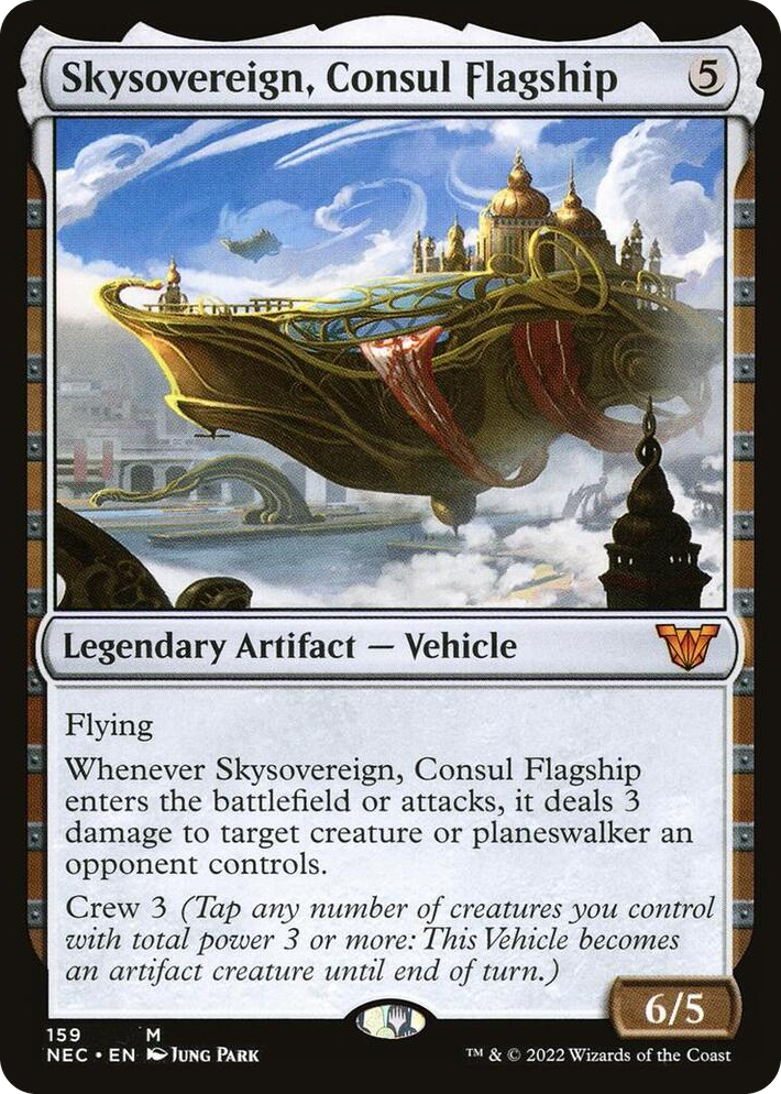 0159 Skysovereign, Consul Flagship M Commander: Kamigawa: Neon Dynasty