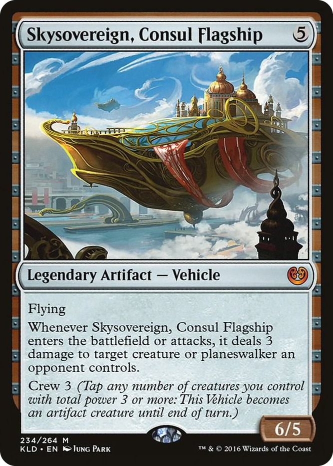 Skysovereign, Consul Flagship #234 M - Kaladesh Pokemon card