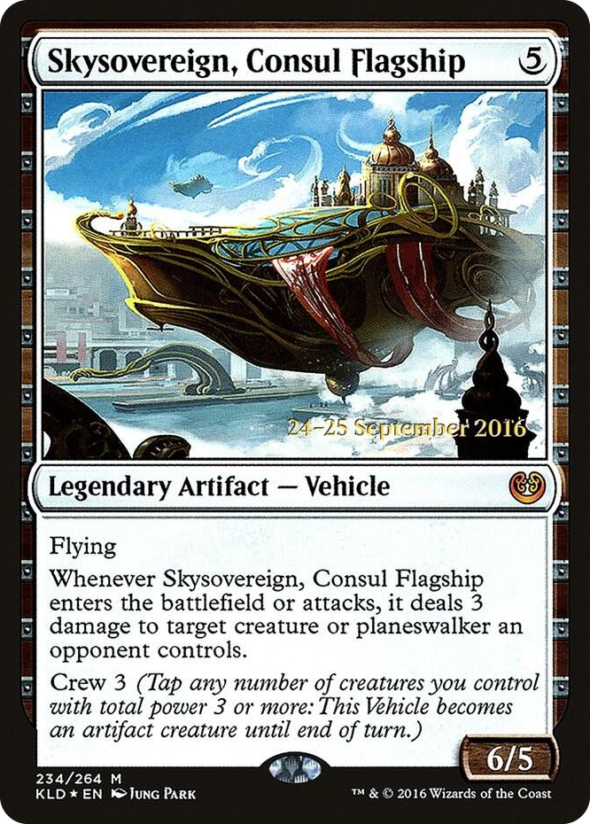 0234 Skysovereign, Consul Flagship M Prerelease Cards