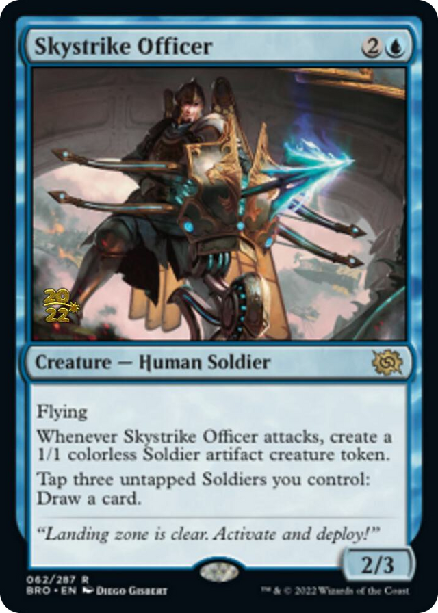 0062 Skystrike Officer R Prerelease Cards