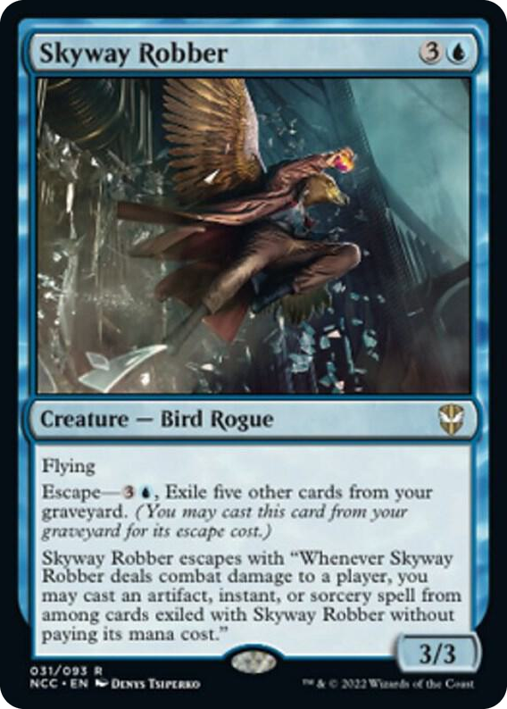 0031 Skyway Robber R Commander: Streets of New Capenna