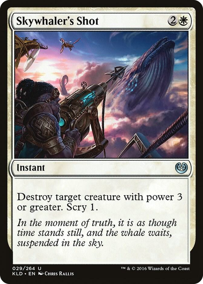 Skywhaler's Shot #29 U - Kaladesh Pokemon card