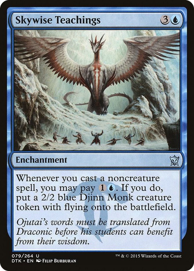0079 Skywise Teachings U Dragons of Tarkir