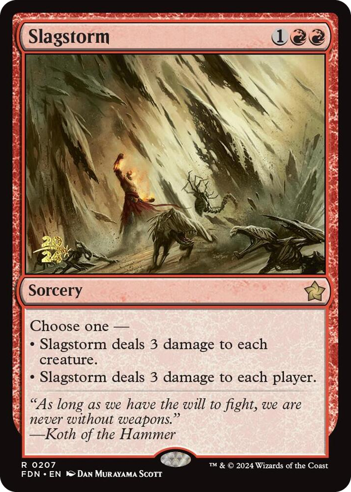 0207 Slagstorm R Prerelease Cards