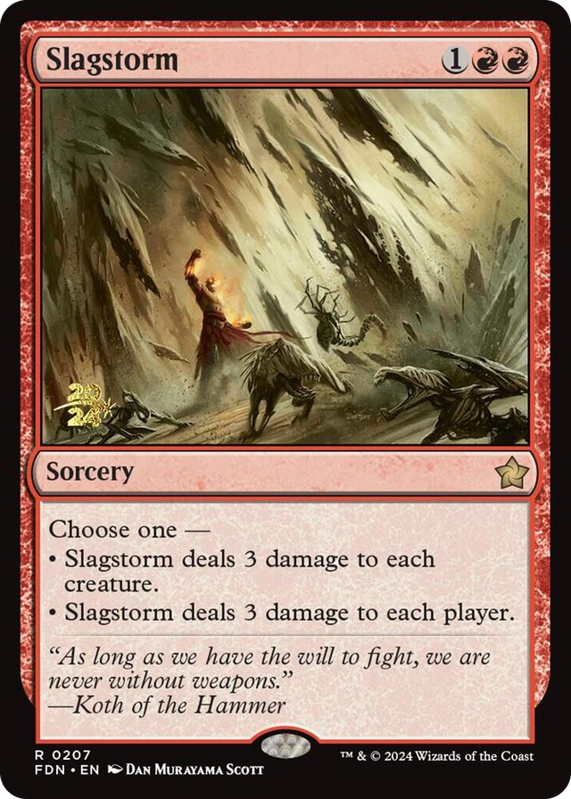 0207 Slagstorm R Prerelease Cards