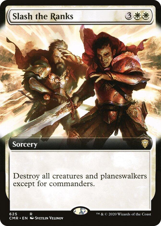 0625 Slash the Ranks (Extended Art) R Commander Legends