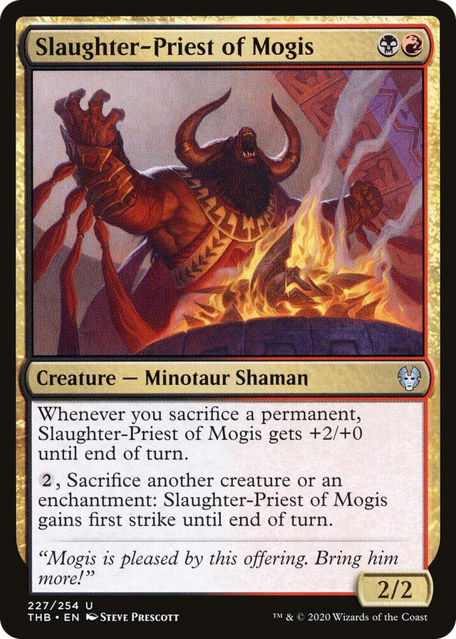 0227 Slaughter-Priest of Mogis U Theros Beyond Death