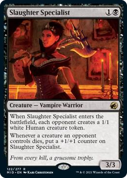 0122 Slaughter Specialist R Innistrad: Midnight Hunt