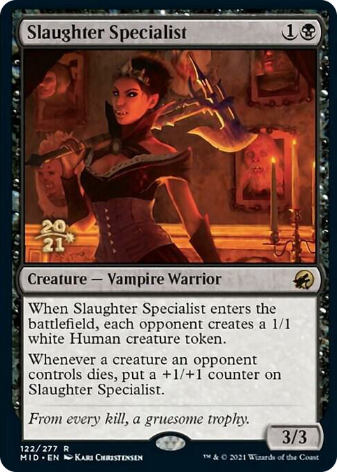 Slaughter Specialist #122 R - Prerelease Cards Pokemon card