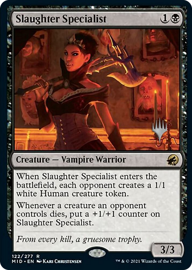 0122 Slaughter Specialist R Promo Pack: Innistrad: Midnight Hunt
