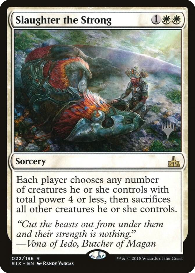 0022 Slaughter the Strong R Promo Pack: Core Set 2020