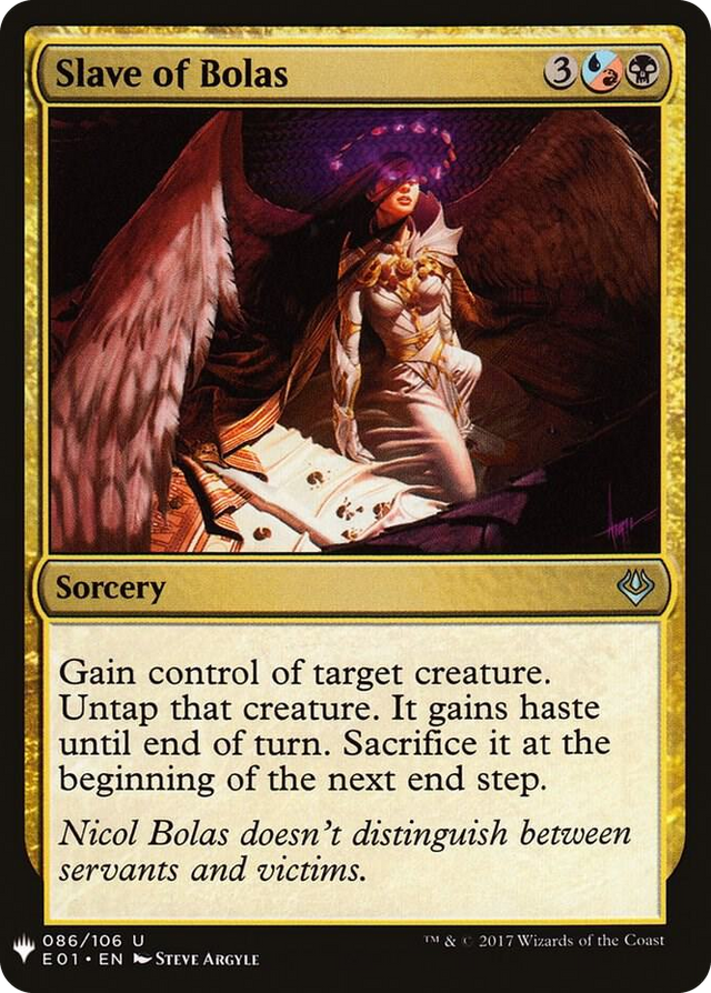0086 Slave of Bolas U The List Reprints