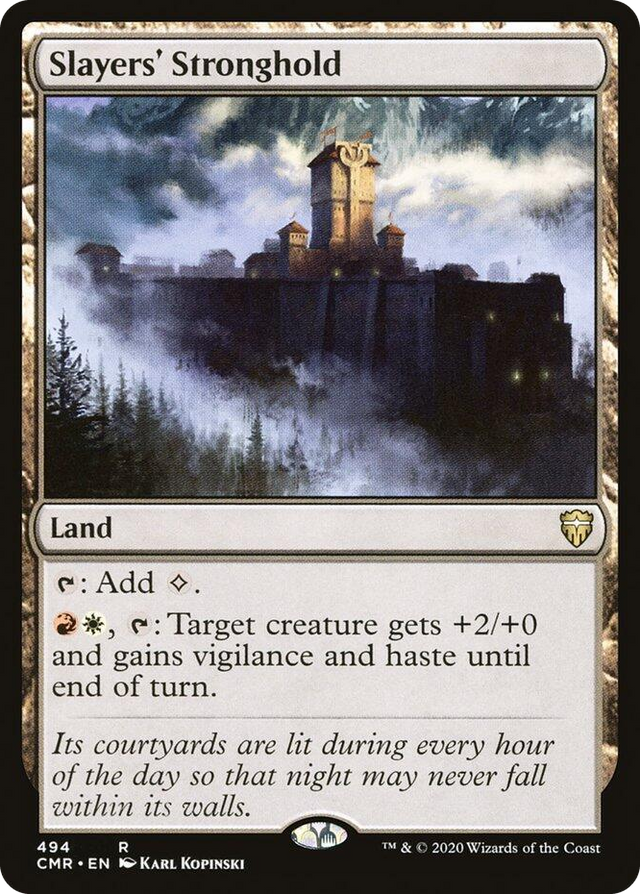 0494 Slayers' Stronghold R Commander Legends