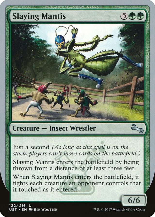 0122 Slaying Mantis U Unstable