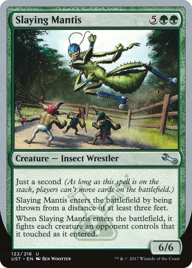 0122 Slaying Mantis U Unstable